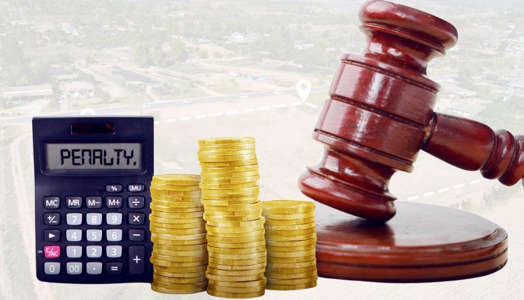 Án phí tranh chấp đất đai